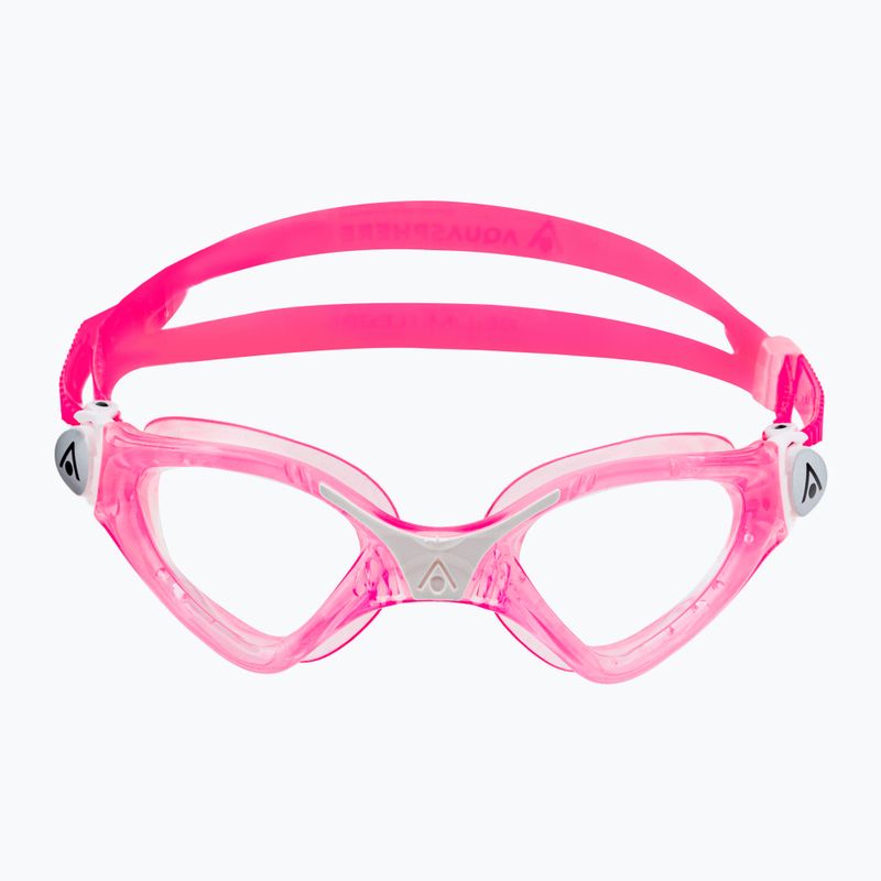 Okulary do pływania dziecięce Aquasphere Kayenne pink/white/clear EP3010209LC 2