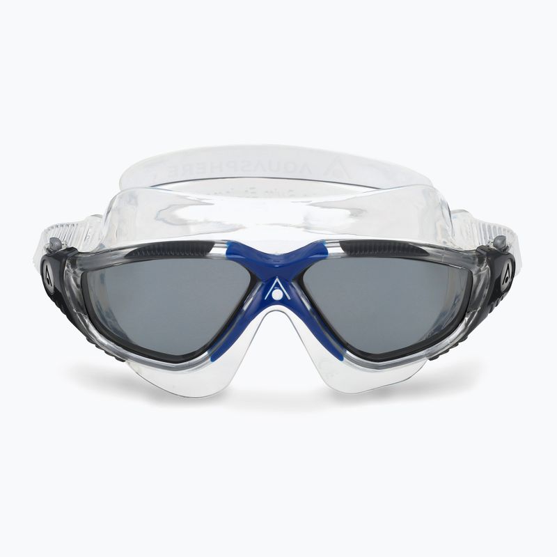 Maska do pływania Aquasphere Vista transparent/dark gray MS5050012LD 7