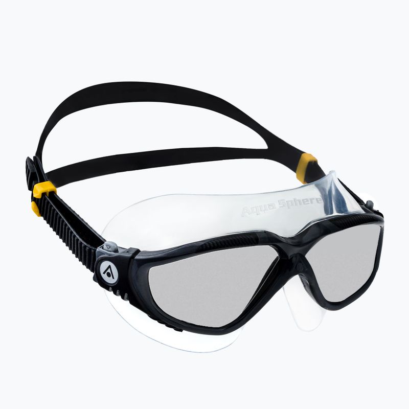 Maska do pływania Aquasphere Vista dark grey/black/mirror silver