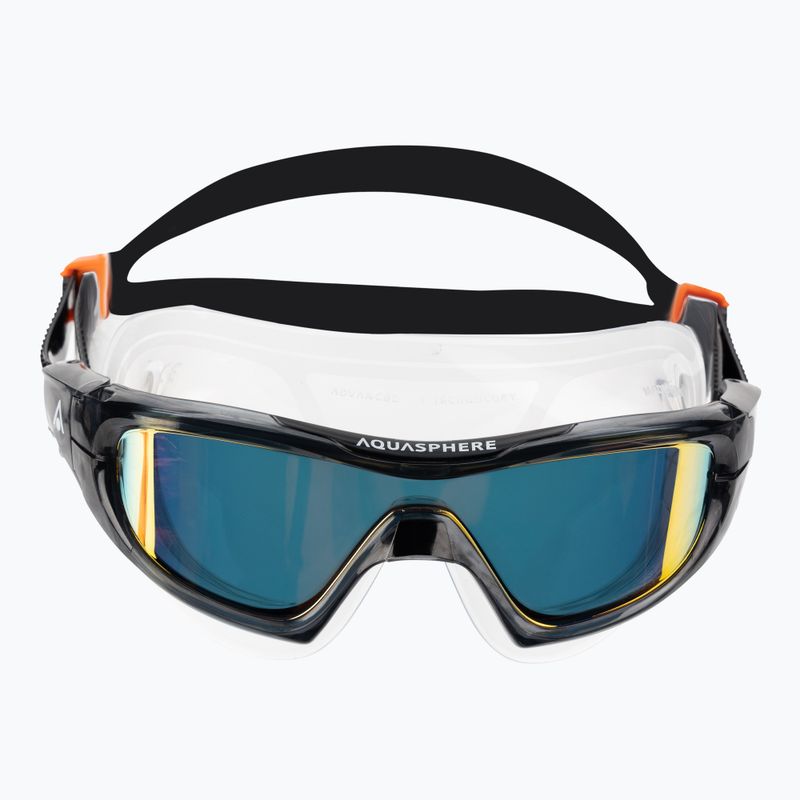Maska do pływania Aquasphere Vista Pro dark gray/black MS5041201LMO 2