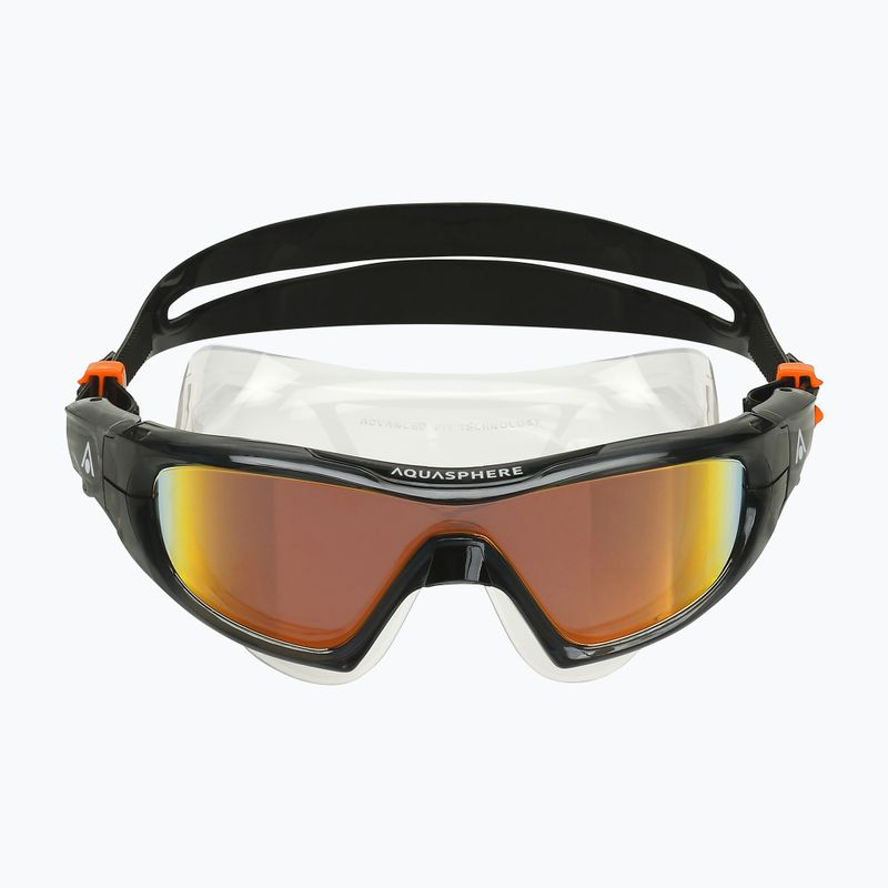 Maska do pływania Aquasphere Vista Pro dark gray/black MS5041201LMO 7