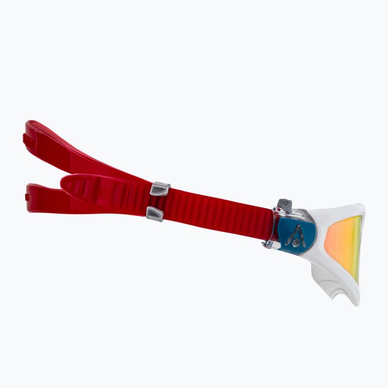 Okulary do pływania Aquasphere Kayenne Pro white/grey/mirror red 3
