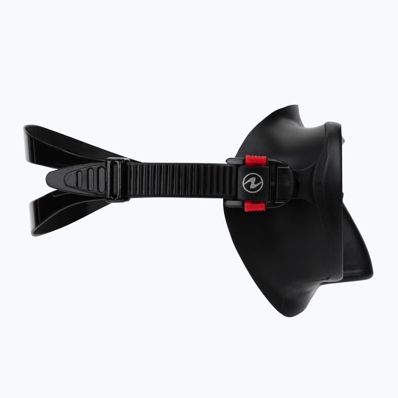 Zestaw do snorkelingu Aqualung Nabul Set black/black 4