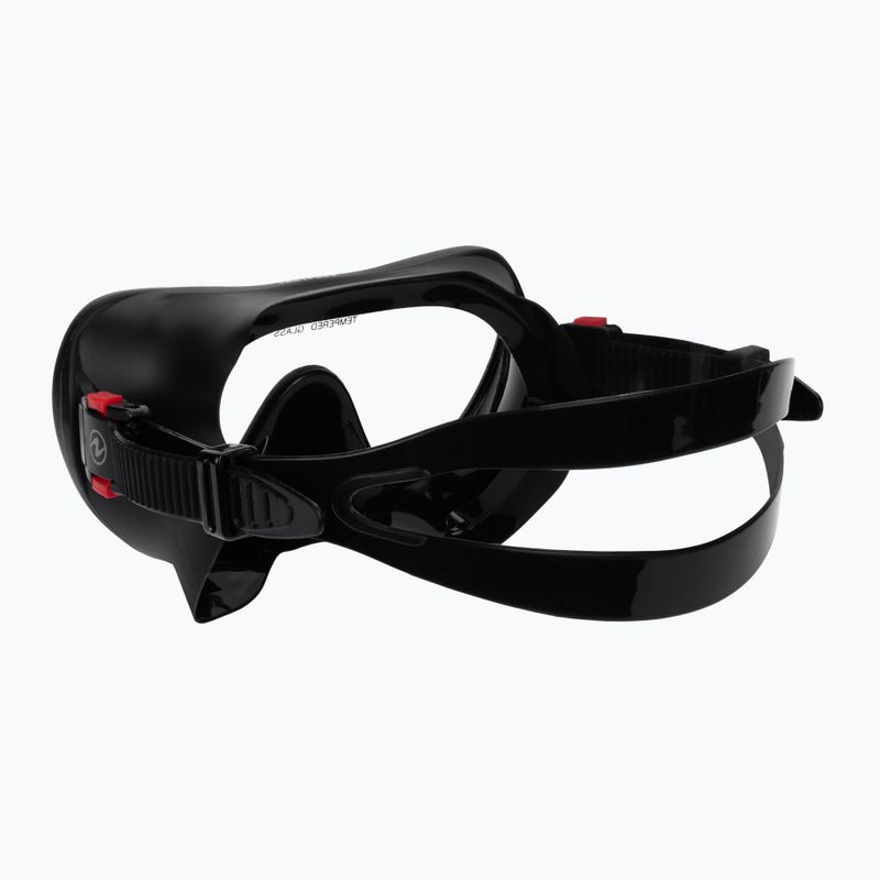 Zestaw do snorkelingu Aqualung Nabul Set black/black 5