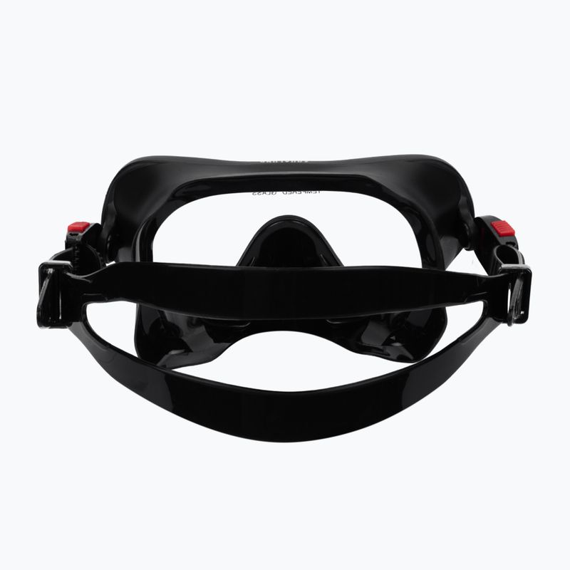 Zestaw do snorkelingu Aqualung Nabul Set black/black 6