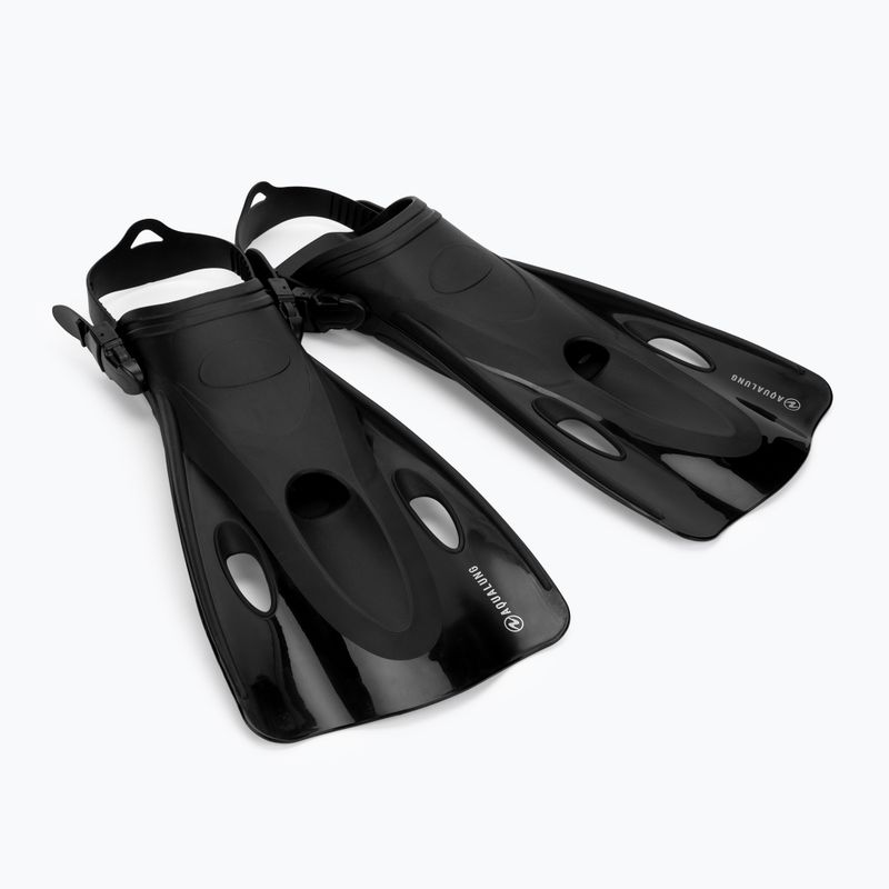 Zestaw do snorkelingu Aqualung Nabul Set black/black 7