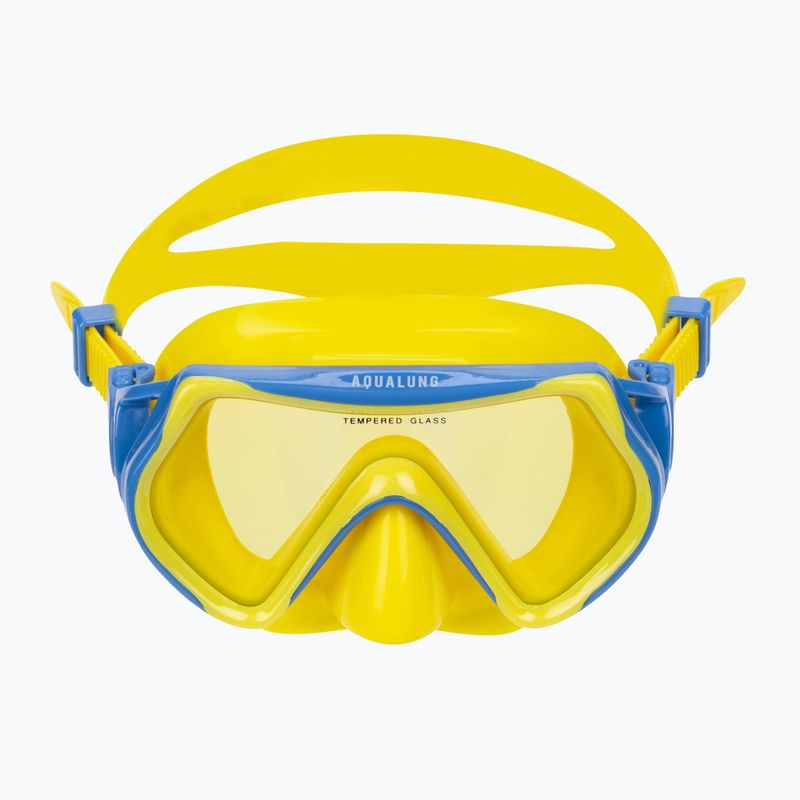 Zestaw do snorkelingu dziecięcy Aqualung Hero Set yellow/blue 3