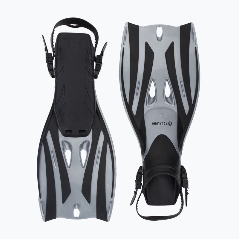 Płetwy do snorkelingu Aqualung Fizz black/silver 2