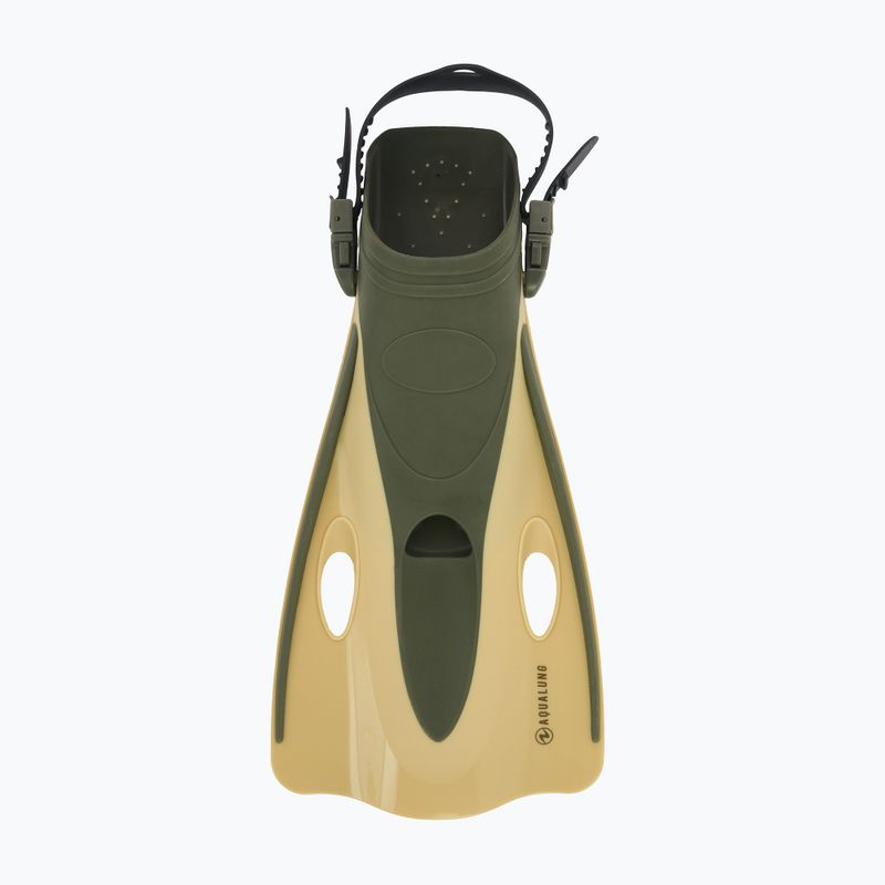 Płetwy do snorkelingu Aqualung Twister sand/olive 5