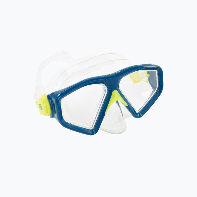 Zestaw do snorkelingu Aqualung Saturn Combo transparent/blue 11