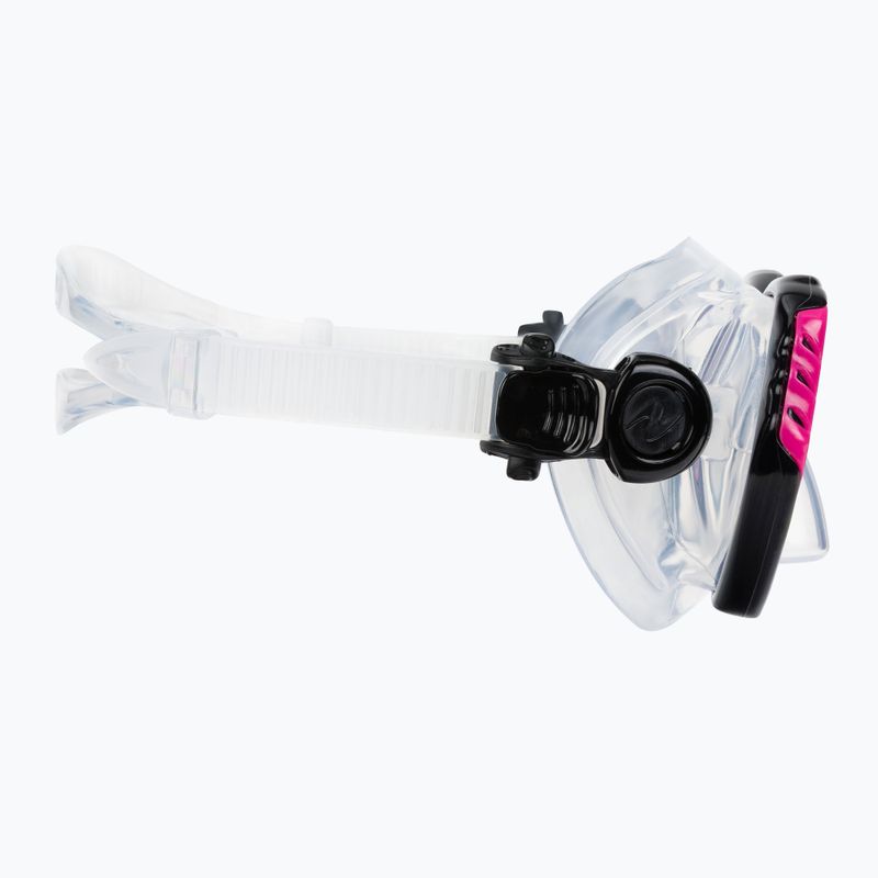 Zestaw do snorkelingu dziecięcy Aqualung Cub Combo transparent/pink 4