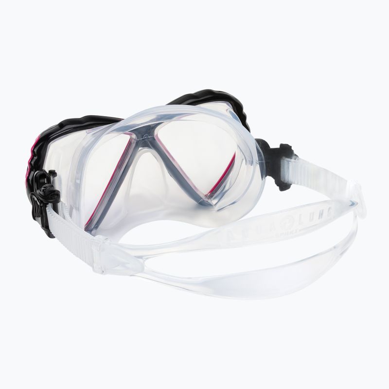 Zestaw do snorkelingu dziecięcy Aqualung Cub Combo transparent/pink 5