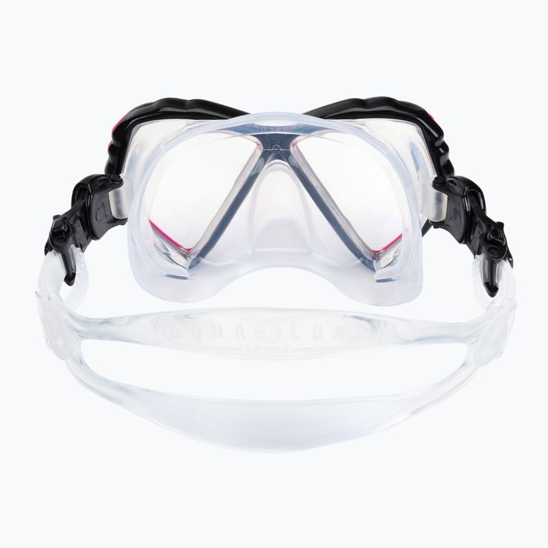 Zestaw do snorkelingu dziecięcy Aqualung Cub Combo transparent/pink 6
