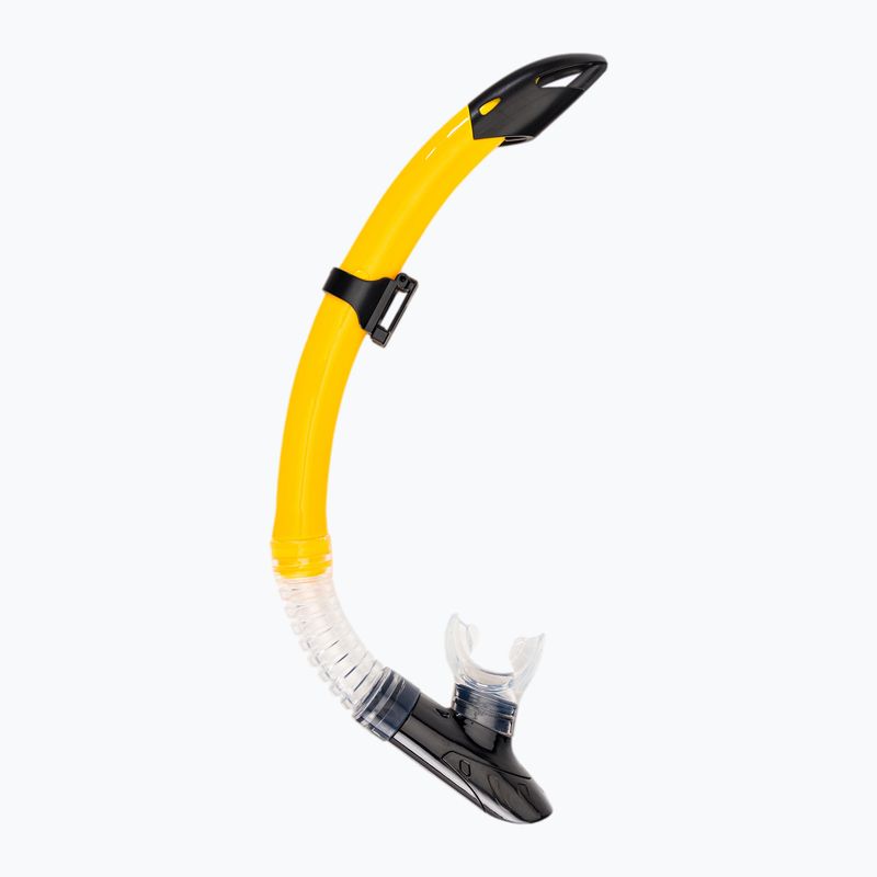 Fajka do snorkelingu Aqualung Gobi yellow/black