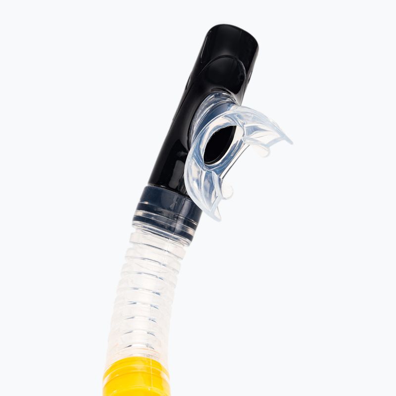 Fajka do snorkelingu Aqualung Gobi yellow/black 4