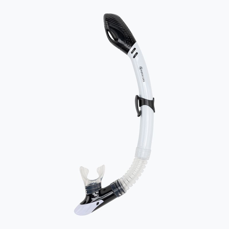 Fajka do snorkelingu Aqualung Gobi Dry white/black