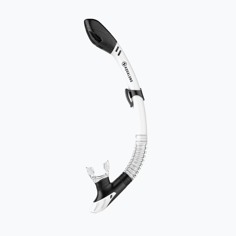 Fajka do snorkelingu Aqualung Gobi Dry white/black 4