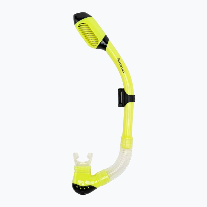 Fajka do snorkelingu dziecięca Aqualung Baffin yellow/black