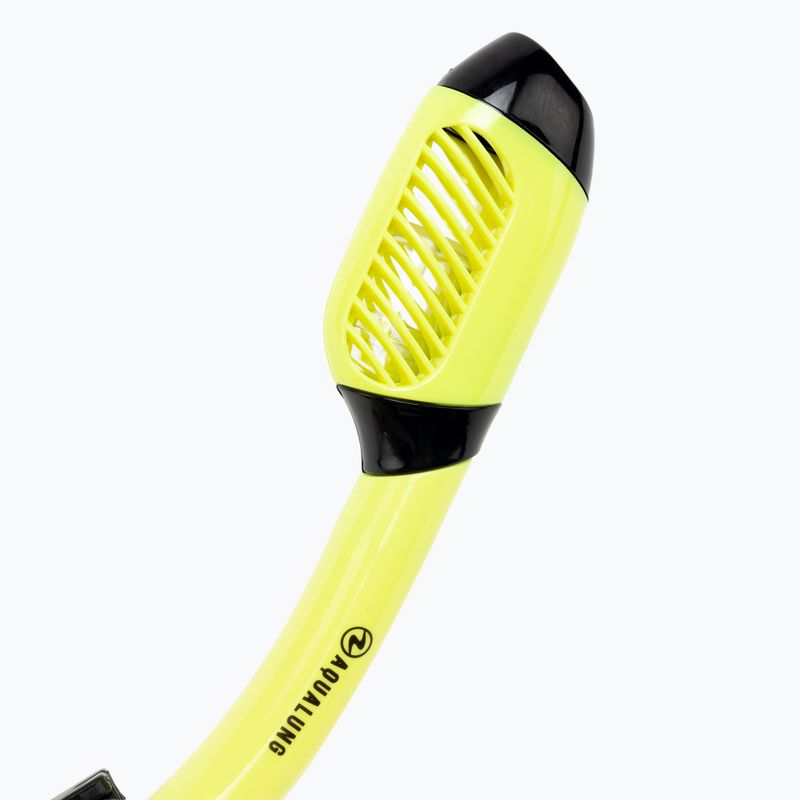 Fajka do snorkelingu dziecięca Aqualung Baffin yellow/black 2