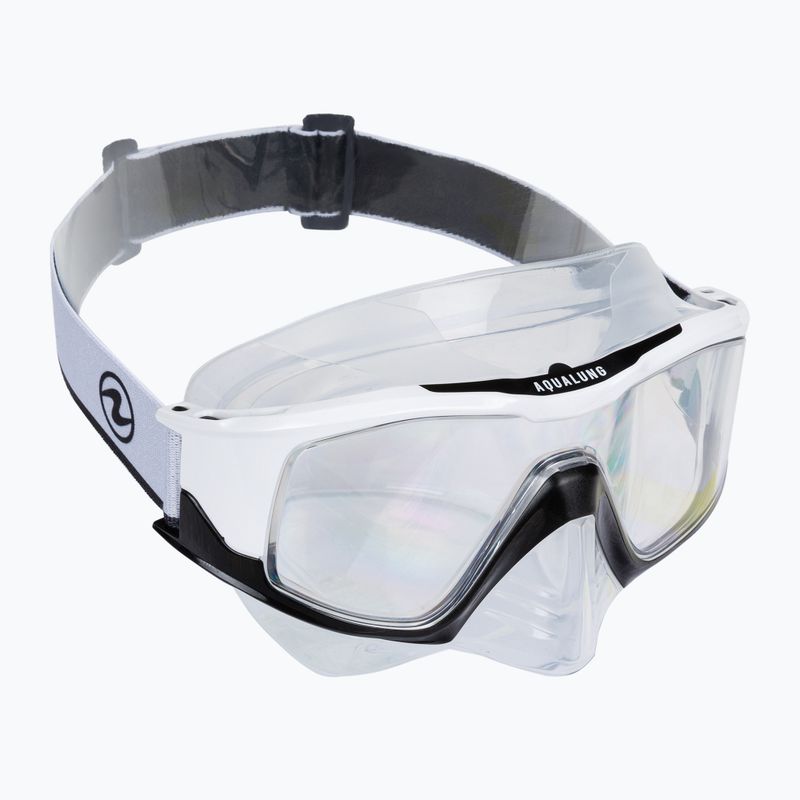 Zestaw do snorkelingu Aqualung Vita Set white/black 2