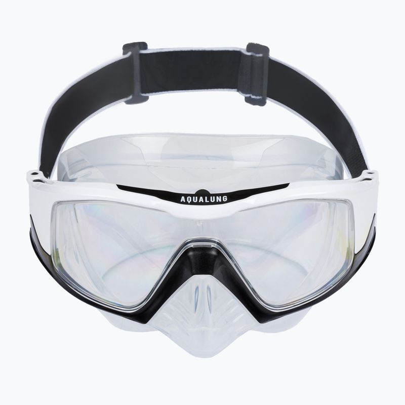 Zestaw do snorkelingu Aqualung Vita Set white/black 3