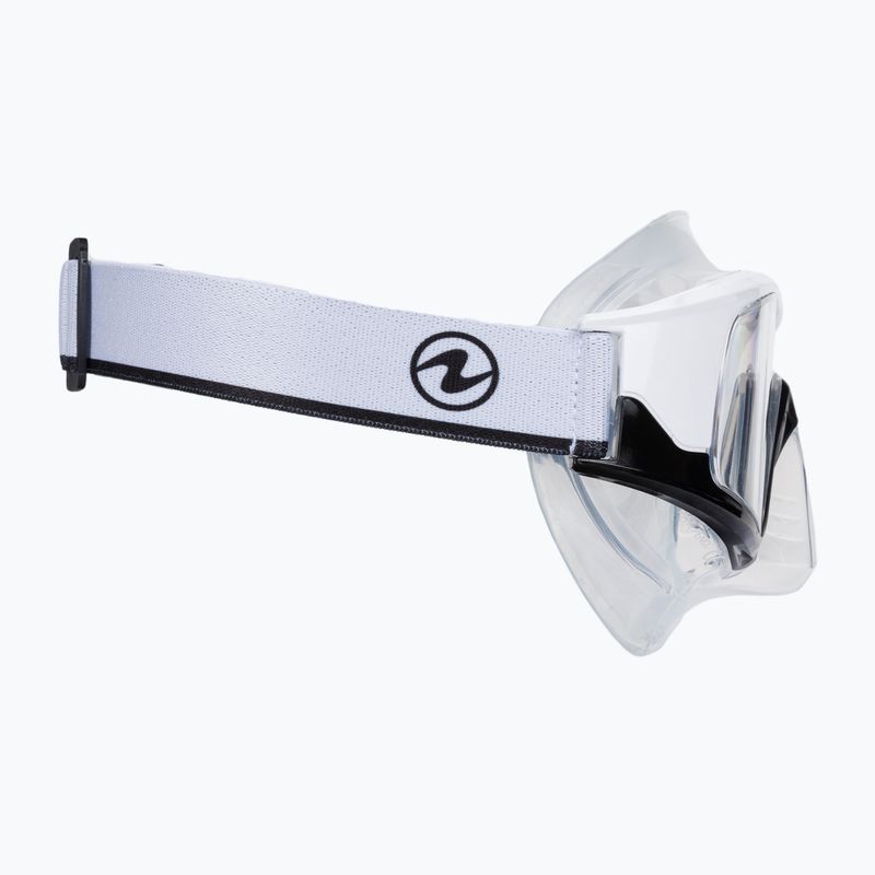Zestaw do snorkelingu Aqualung Vita Set white/black 4