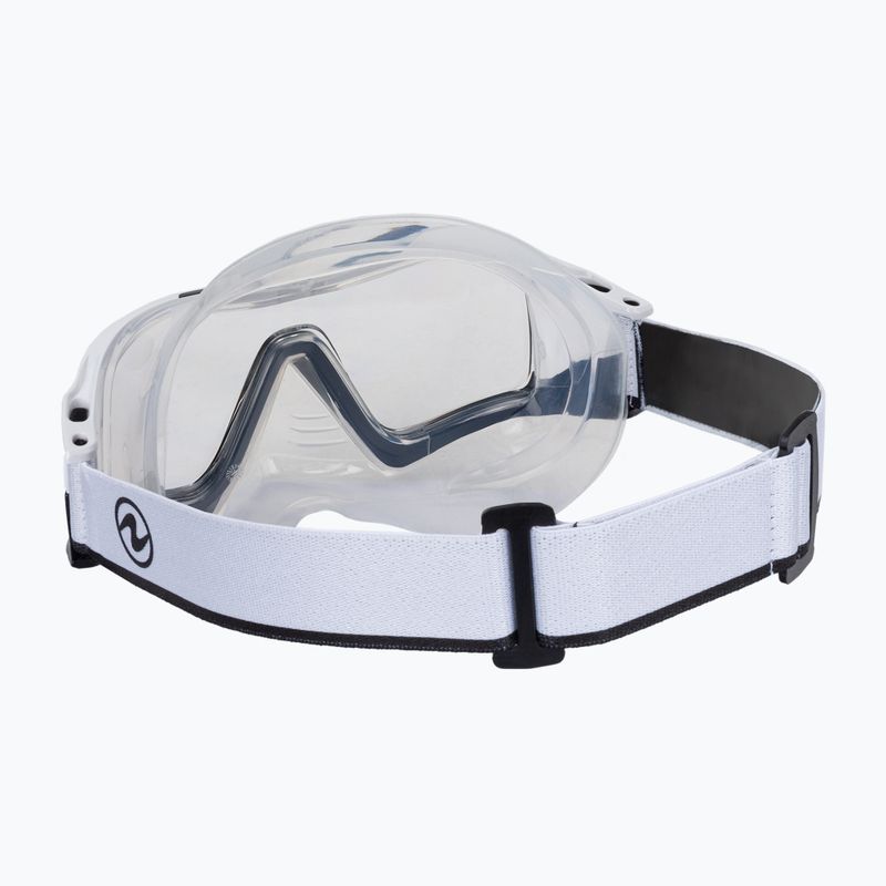 Zestaw do snorkelingu Aqualung Vita Set white/black 5