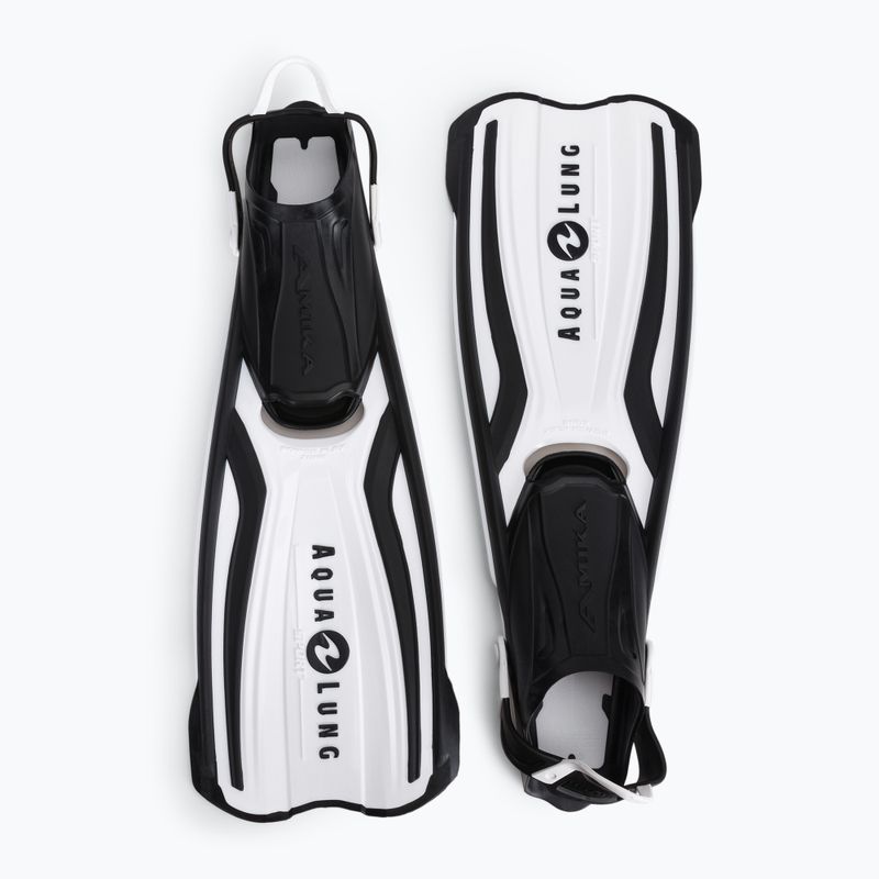 Zestaw do snorkelingu Aqualung Vita Set white/black 11