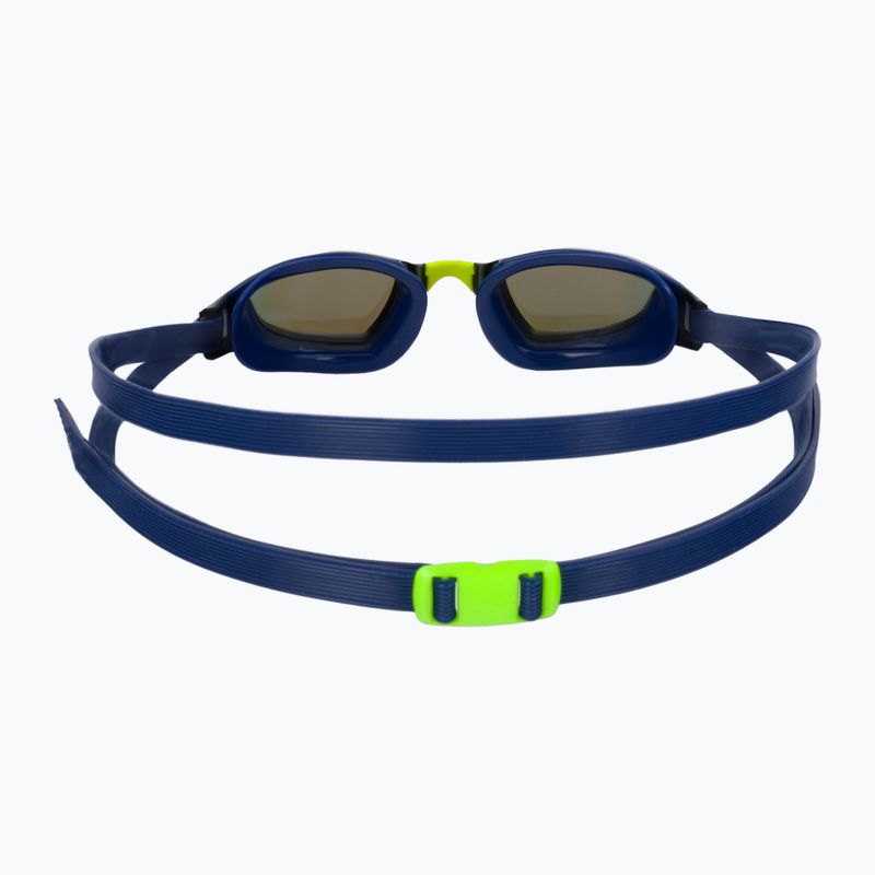 Okulary do pływania Aquasphere Xceed 2022 navy blue/navy blue/mirror blue 5