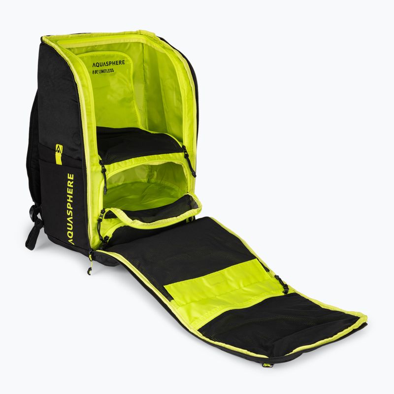 Plecak AquaSphere Transition 35 l black/bright yellow 4