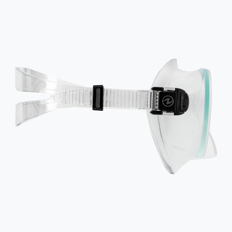 Zestaw do snorkelingu Aqualung Combo Nabul maska + fajka transparent/white 3