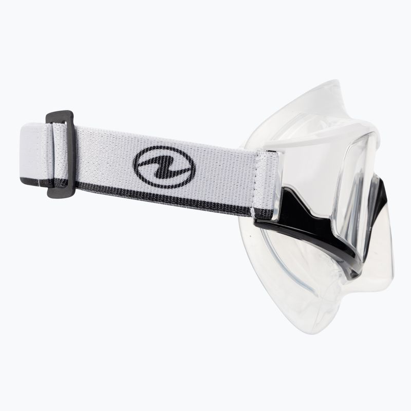 Maska do snorkelingu Aqualung Vita white/black 3