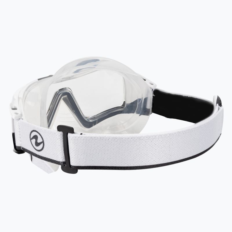 Maska do snorkelingu Aqualung Vita white/black 4
