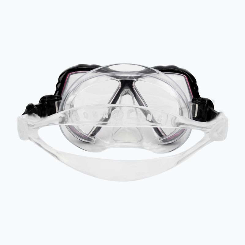 Maska do snorkelingu dziecięca Aqualung Cub transparent/pink 5