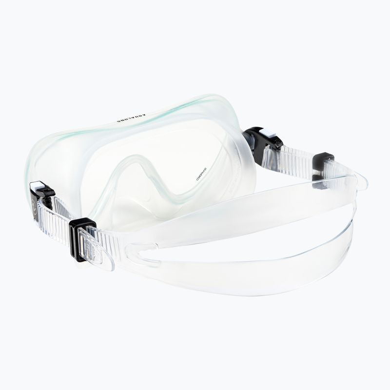 Maska do snorkelingu Aqualung Nabul transparent 4