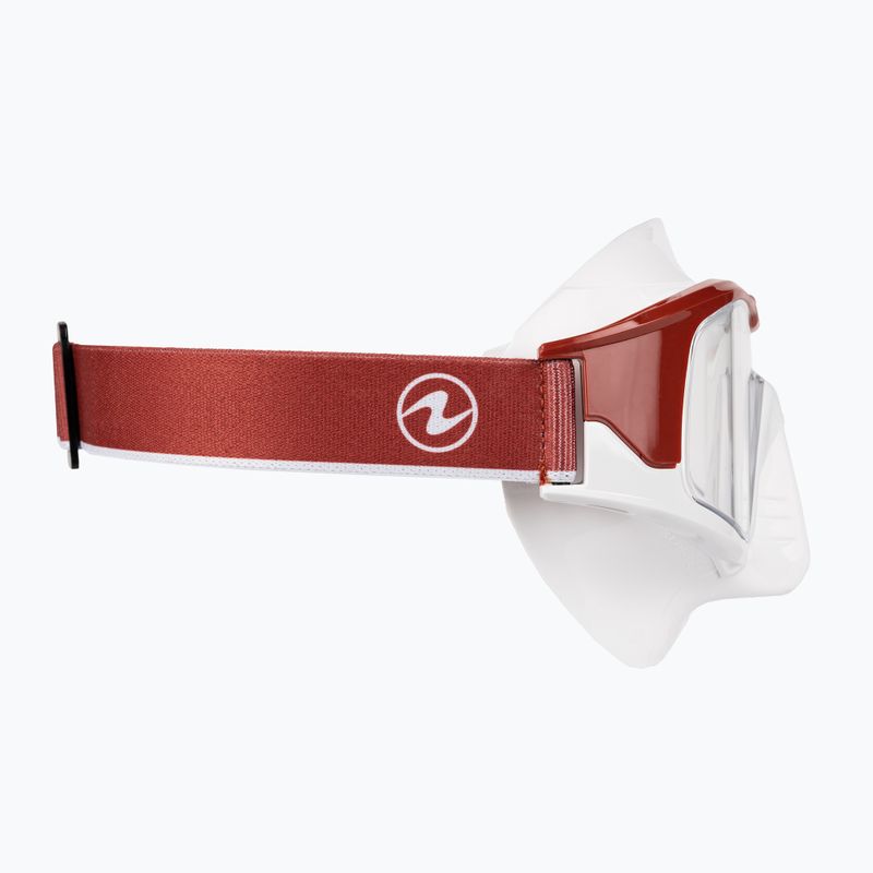 Maska do snorkelingu Aqualung Vita white/brick 3