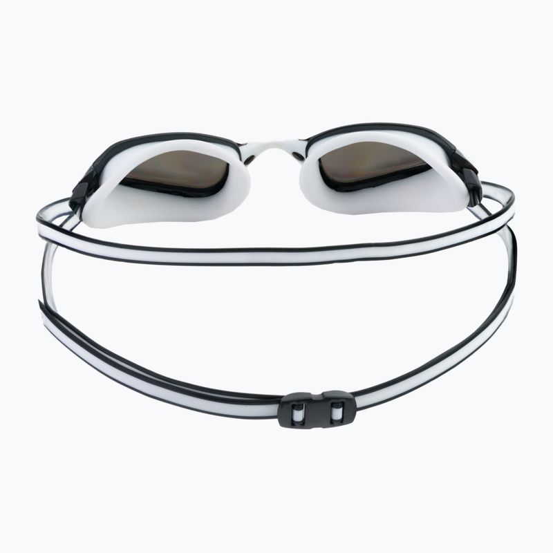 Okulary do pływania Aquasphere Fastlane white/grey/mirror silver 5