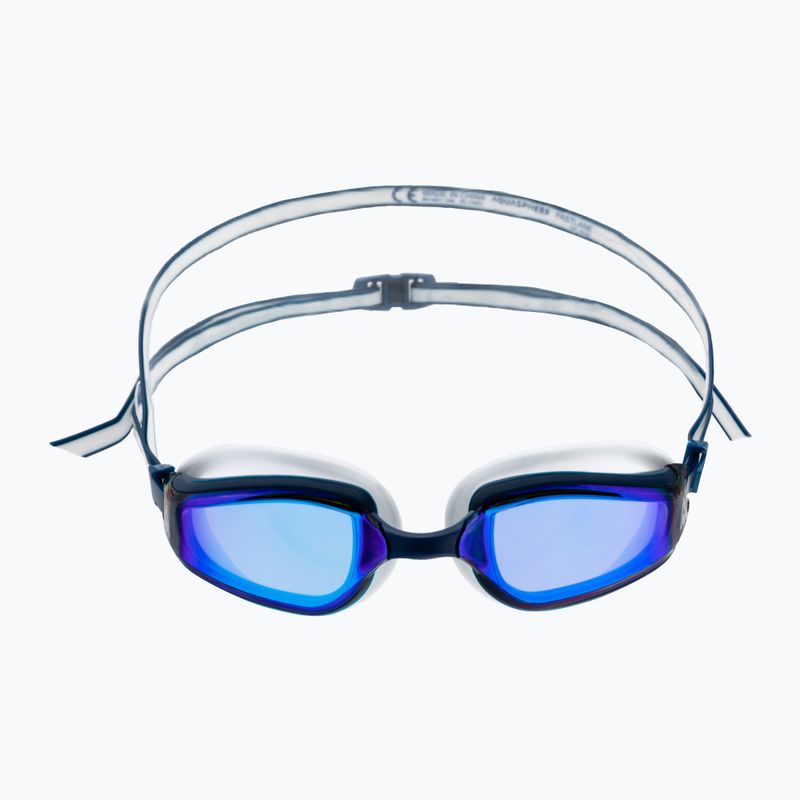 Okulary do pływania Aquasphere Fastlane blue/white/mirror blue 2