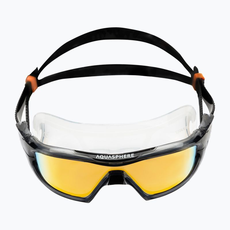 Maska do pływania Aquasphere Vista Pro dark gray/black MS5591201LMO 2
