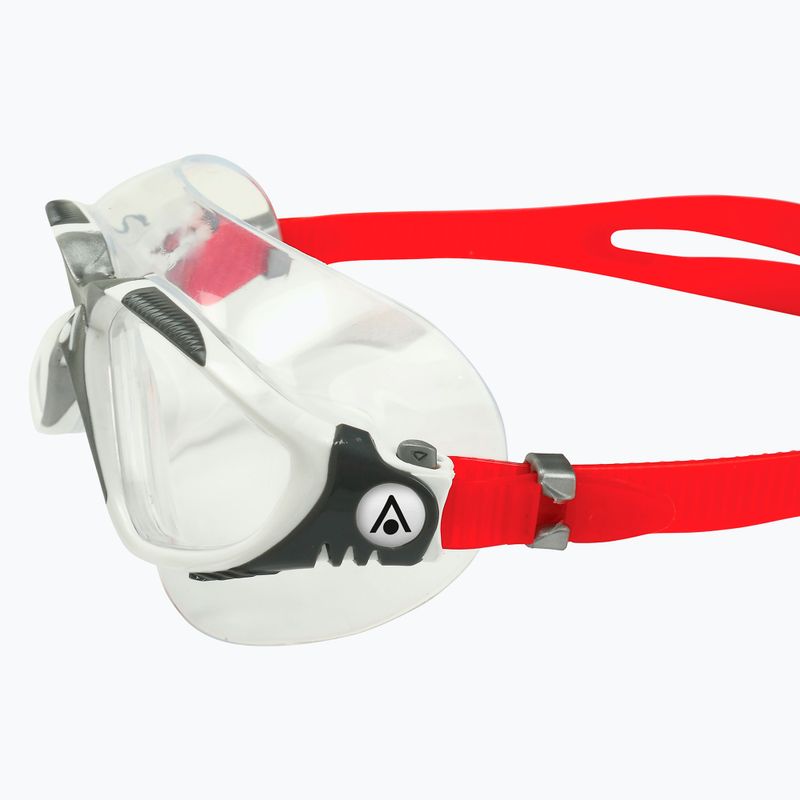 Maska do pływania Aquasphere Vista white/red/clear 5