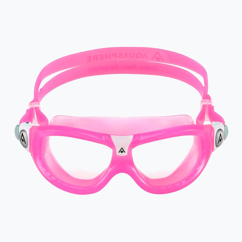 Maska do pływania dziecięca Aquasphere Seal Kid 2 pink/white/clear 2