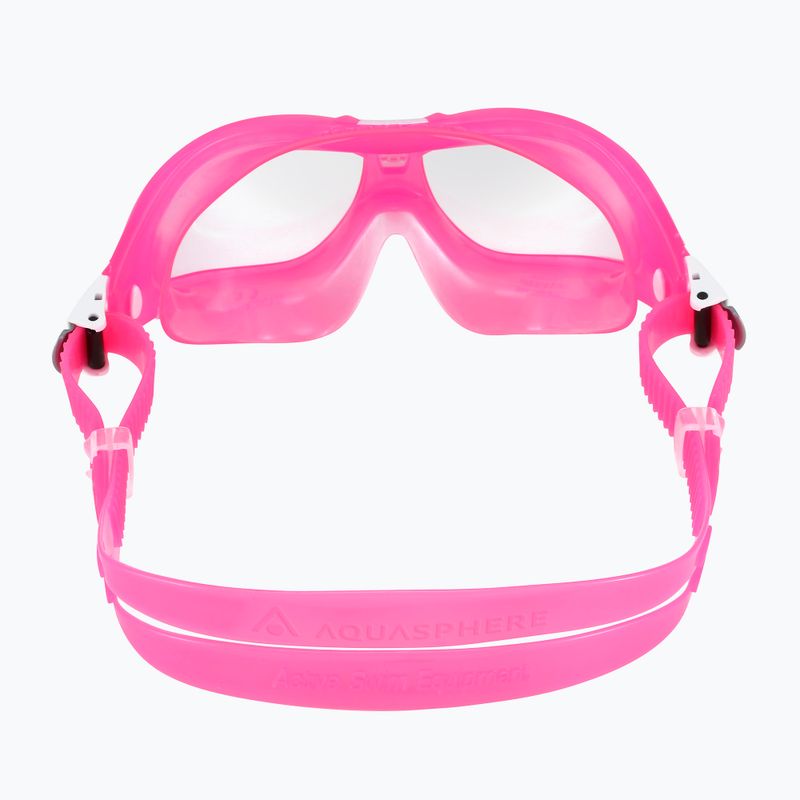 Maska do pływania dziecięca Aquasphere Seal Kid 2 pink/white/clear 3