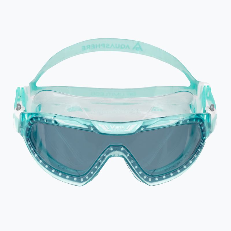 Maska do pływania Aquasphere Vista XP tinted green 2