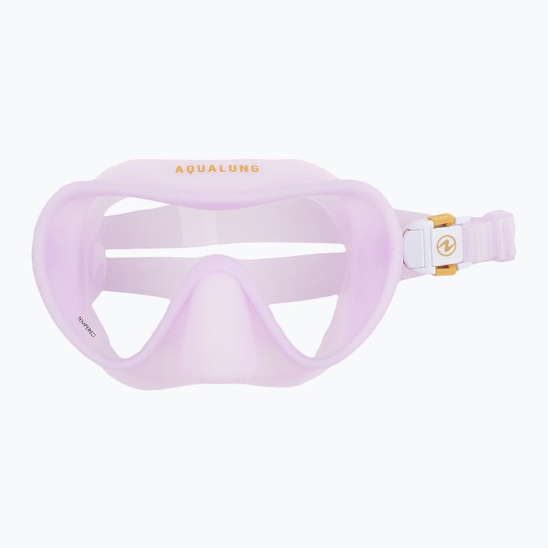 Zestaw do snorkelingu Aqualung Combo Nabul maska + fajka red/white 2