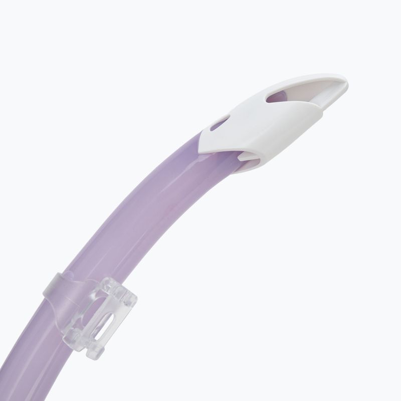 Zestaw do snorkelingu Aqualung Nabul maska + fajka + płetwy translucid purple 8