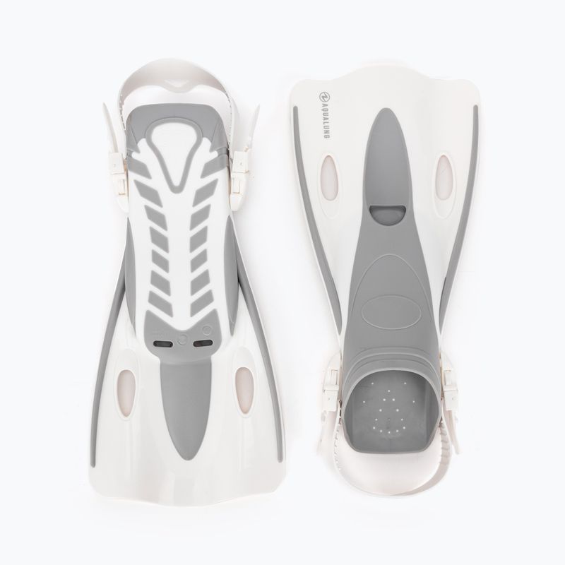 Płetwy do snorkelingu Aqualung Twister gray/white 2