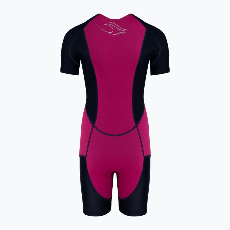 Pianka do pływania dziecięca Aquasphere Stingray HP 1,5 mm pink/navy blue 3