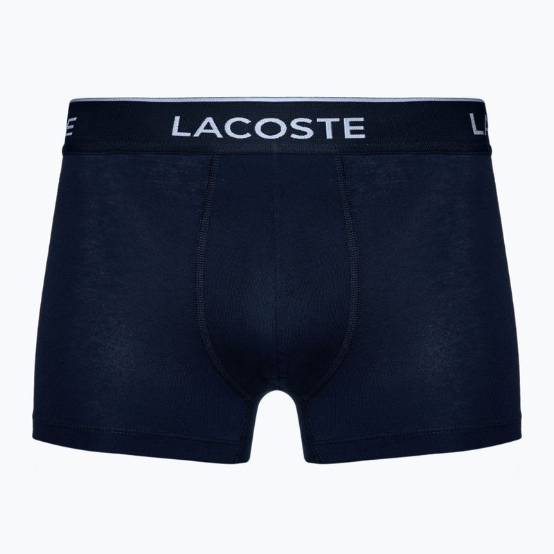 Bokserki Lacoste 5H3401 3 pary navy blue/green/red/navy 2