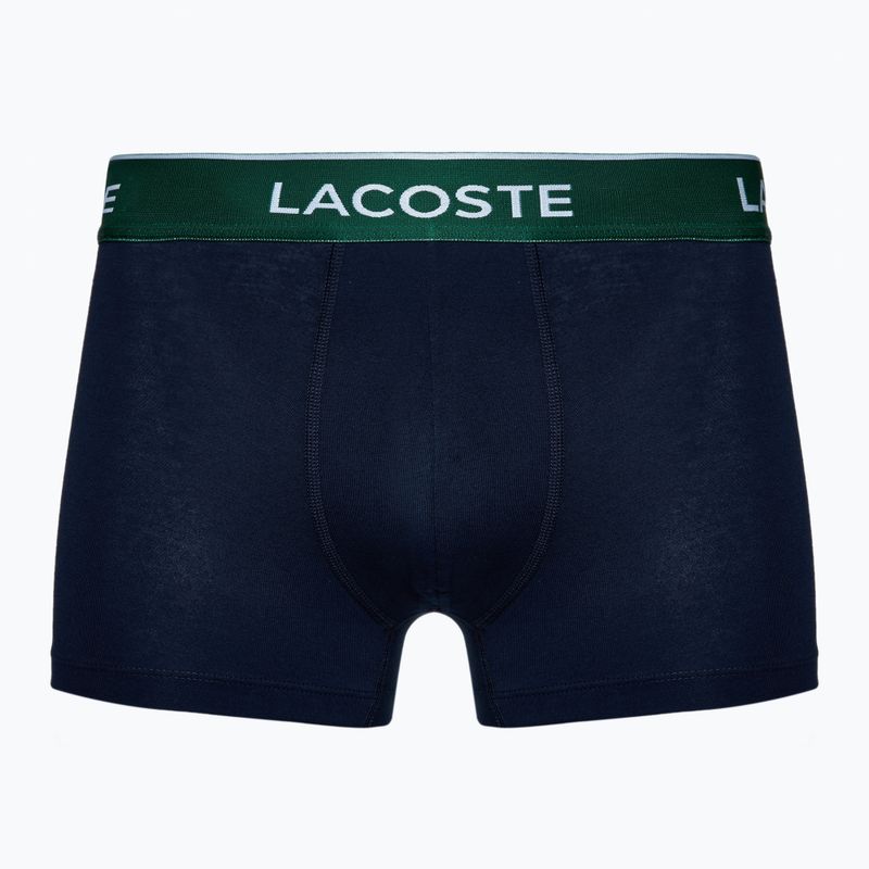 Bokserki Lacoste 5H3401 3 pary navy blue/green/red/navy 3
