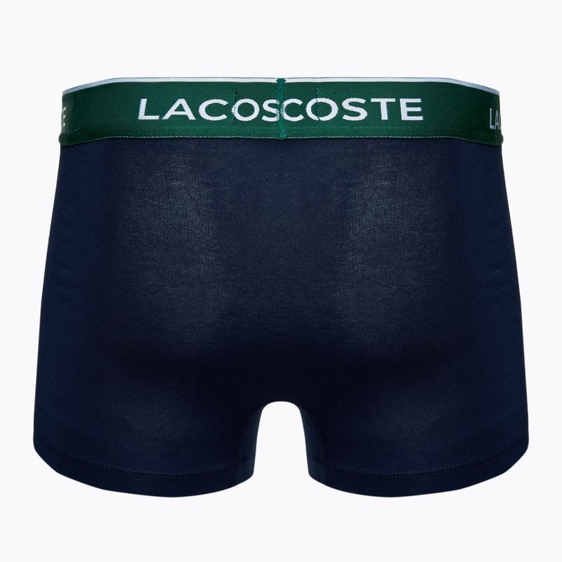 Bokserki Lacoste 5H3401 3 pary navy blue/green/red/navy 5